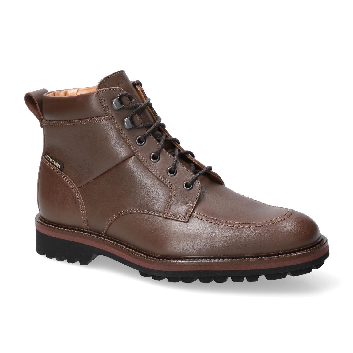 bottines homme modèle Bartold brun fonce - Mephisto